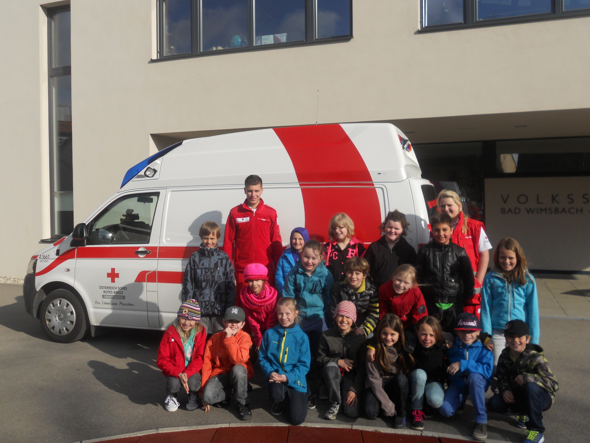 Rotes Kreuz in der Schule - Wels & Wels Land
