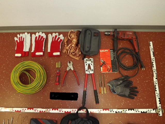 Diese Sachen hatten die mutmaßlichen Täter im Rucksack. | Foto: LPD Bgld
