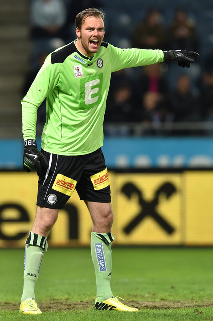 Da geht’s Richtung Cup-Finale: Bene Pliquett will mit Sturm über St. Pölten unbedingt nach Klagenfurt. | Foto: GEPA