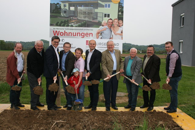 Spatenstich für die zehnte Königsdorfer OSG-Wohnhausanlage
