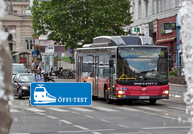 Für die 17 Haltestellen benötigt der 40A rund 18 Minuten, wobei er tagsüber im 5- bis 7-Minuten-Intervall fährt. | Foto: Wiener Linien