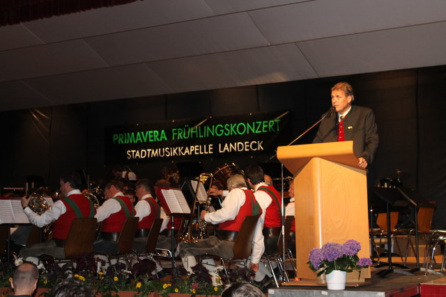 Die Stadtmusikkapelle Landeck wurde heuer von der Musikkapelle St. Anton (im Bild) unterstützt.