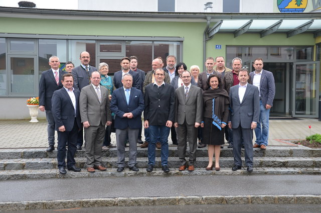 Empfang des Landeshauptmannstellvertreters von der politischen Gemeinde