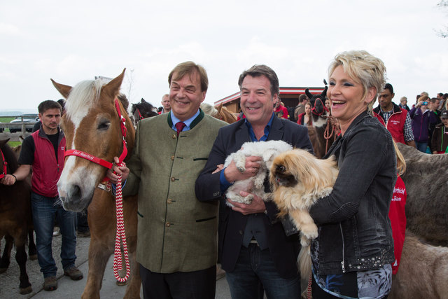V.l.: Michael Aufhauser, Patrick Lindner und Claudia Jung.