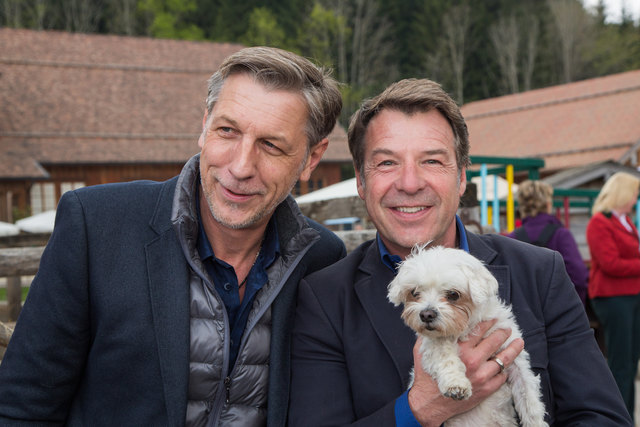 Peter Schäfer und Patrick Lindner | Foto: Neumayr