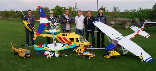 Die Veranstalter freuen sich auf Ihren Besuch beim GHelitreffen des MFC Silbergrube. | Foto: Foto: privat