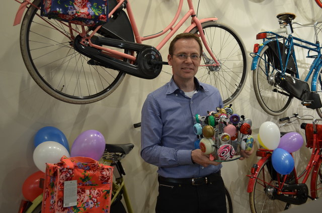 Mikko Stout in seinem Stadtradler-Shop: "Wer ein robustes Bike für die City haben will, muss auf Komfort nicht verzichten."
