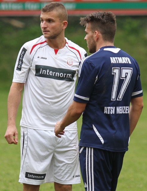 Mauthausen-Star Roland "Roli" Serczel: Sein Paprika-Gemüt ist auf dem Platz nur mit dem Ball gefragt.