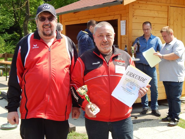 Norbert Bruckner und Wolfgang Heyderer wurden souveräner Turniersieger beim 5. Vorrundenturnier der Anzbacher Duo-Masters 2014 und sicherten sich somit den Finaleinzug
