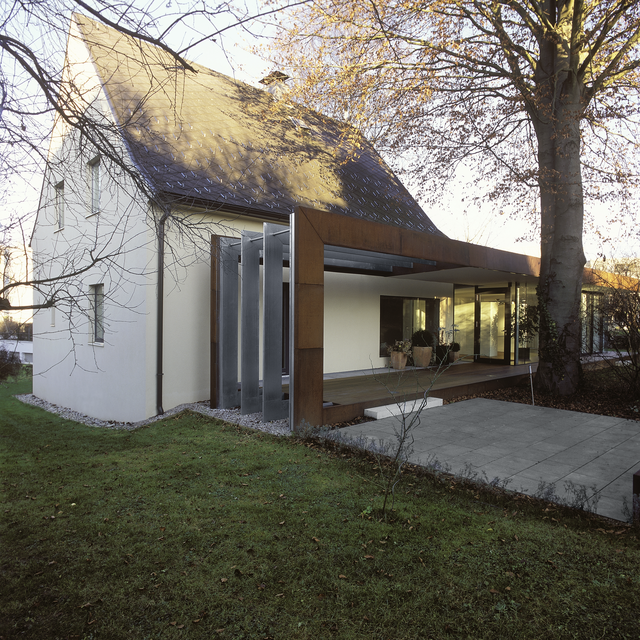 Corten Falthaus | x architekten | Foto: Max Nirnberger