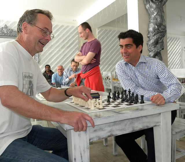 KO'BURG OPEN 2014 - Bürgermeister Christian Gepp und Dieter Seidler