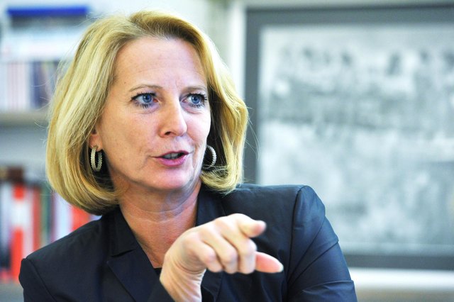Infrastrukturministerin Bures: "Halte am Ausbau von ultraschnellem Internet fest." | Foto: Thomas Jantzen