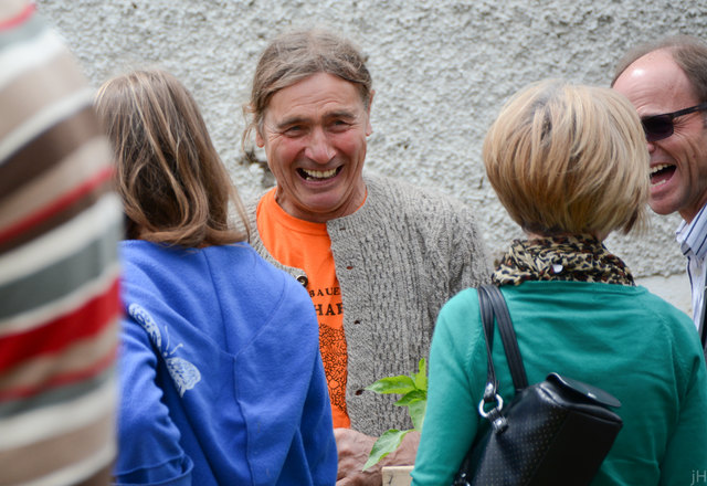 Walter Scharler (mitte)