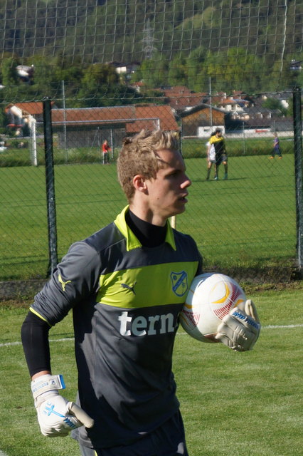 Sicherer Rückhalt im Silzer Kasten. Elias Haselwanter zeigt Woche für Woche starke Leistungen.