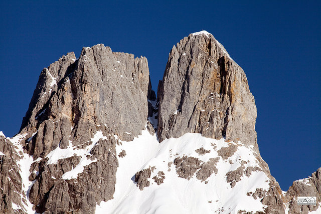 Die kleine Mütze 2428m und die große Mütze 2454m