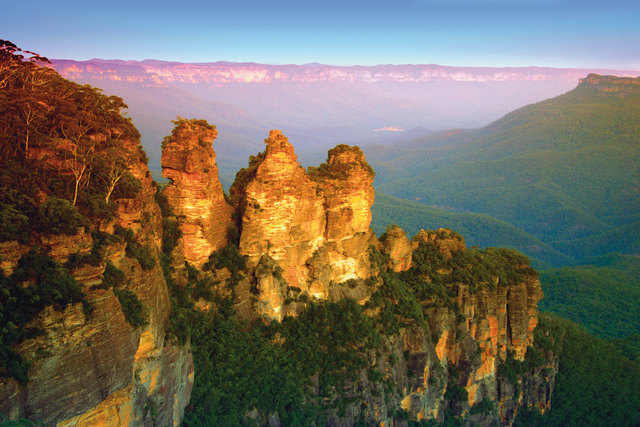 Die Three Sisters in Australien
