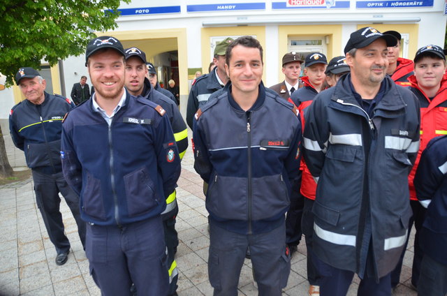 Die Betreuer der Feuerwehrjugend