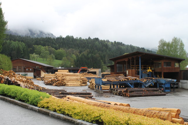 Das Sägewerk Aitzetmüller in Steinbach am Ziehberg beschäftigt zehn Mitarbeiter.