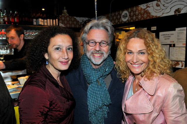 Konstanze Breitebner, Adi Hirschall und Marie Christin Giuliani