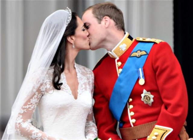 Hochzeitskuss von Kate und William | Foto: whitneyinchicago (flickr cc by 2.0)