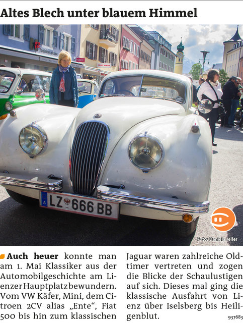 Bezirksblätter Osttirol KW19 - Daniela JellerLink zum Beitrag: http://www.meinbezirk.at/937683