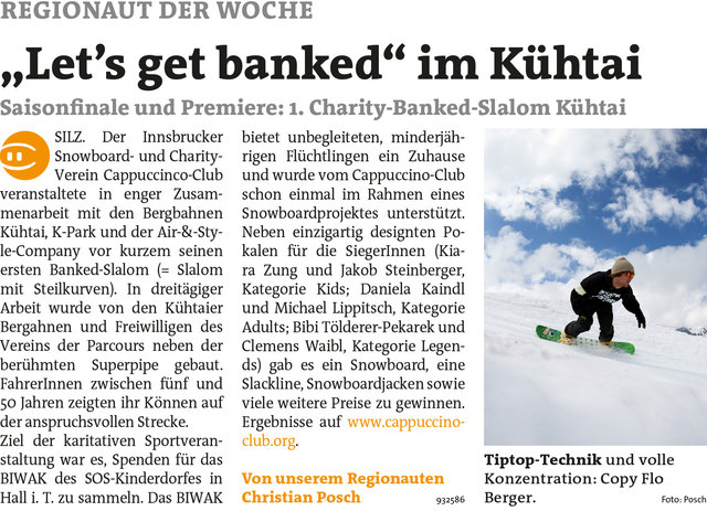 Bezirksblätter Imst KW19 - Christian PoschLink zur Bildergalerie: http://www.meinbezirk.at/932586