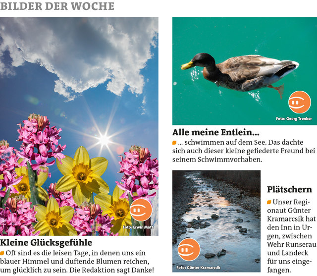 Bezirksblätter Landeck KW19 Erwin Matt - Georg Trenker - Günter Kramarcsik