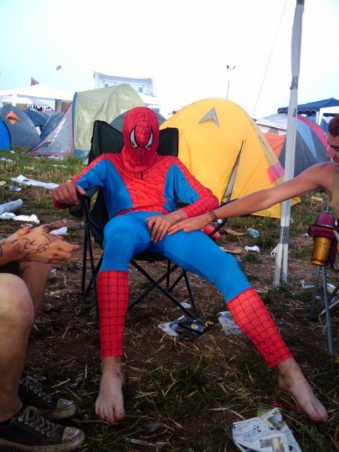 Auch Helden brauchen mal 'ne Pause