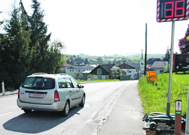 Nicht alle Lenker fahren zu schnell durch Pramet – aber schwarze Schafe gibt es immer wieder.
