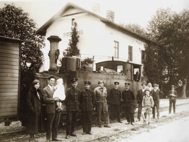 Steyrtalbahn: Der Bahnhof Sierning im Jahr 1930. | Foto: N. Wolf/ÖGEG
