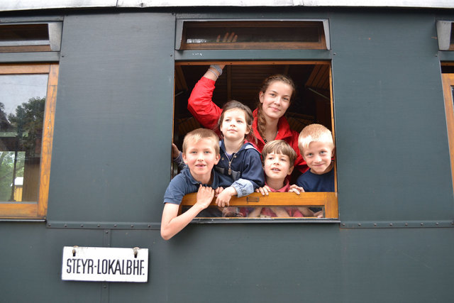 Fahren mit der Steyrtalbahn. | Foto: ÖGEG/Harald Süß