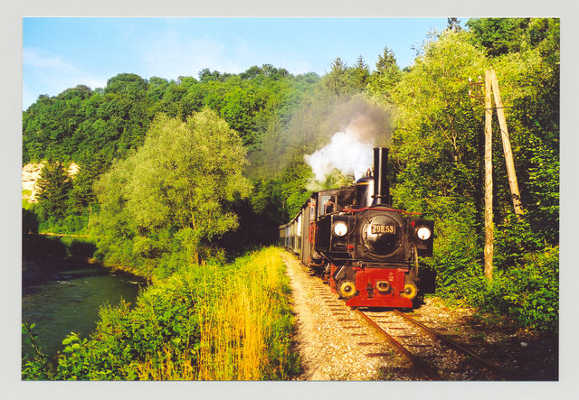Die Steyrtalbahn, die älteste Schmalspurbahn Österreichs, gegründet 1889 – vor 125 Jahren. | Foto: ÖGEG