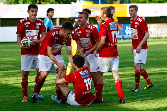 Die Altheimer bejubeln den ersten Sieg in der laufenden Saison.