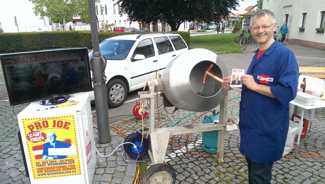 Leitungsteam und Gemeinderat Toni Steinmetz