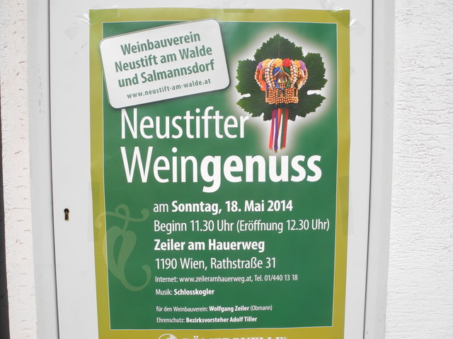 Die Einladung zur wichtigsten Weinverkostung im Bezirk