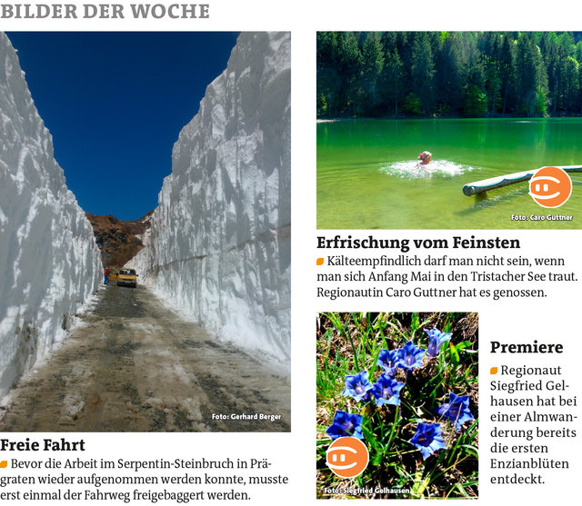 Bezirksblätter Osttirol KW20 - Caro Guttner - Siegfried Paul Gelhausen
