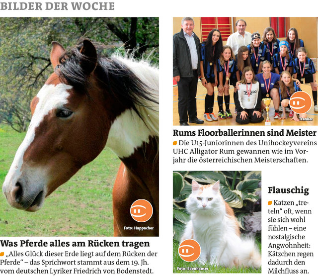 Bezirksblätter Hall-Rum KW20 Petra Happacher - Herbert EdenhauserLink zum Beitrag von Peter Trenker: http://www.meinbezirk.at/946116