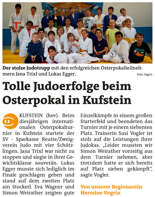 Bezirksblätter Reutte KW20 - Hermine VogrinLink zum Beitrag: http://www.meinbezirk.at/935057