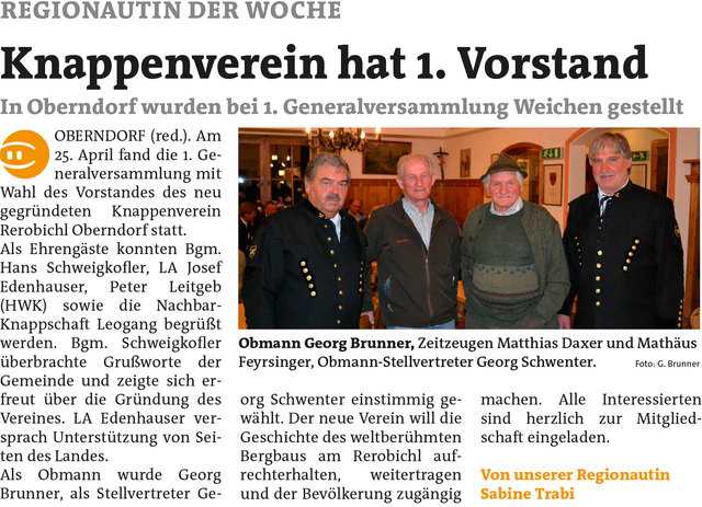 Bezirksblätter Kitzbühel KW20 - Sabine TrabiLink zum Beitrag: http://www.meinbezirk.at/939437