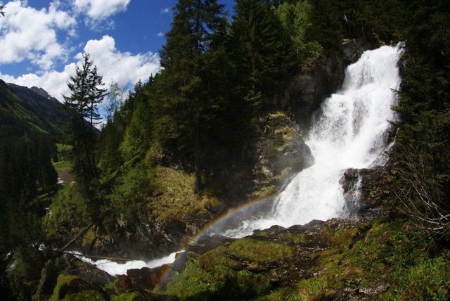 Wanderung am Alpinsteig Wilde Wasser im Rohrmooser Untertal