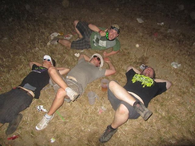 Festivals sind immer so anstrengend...