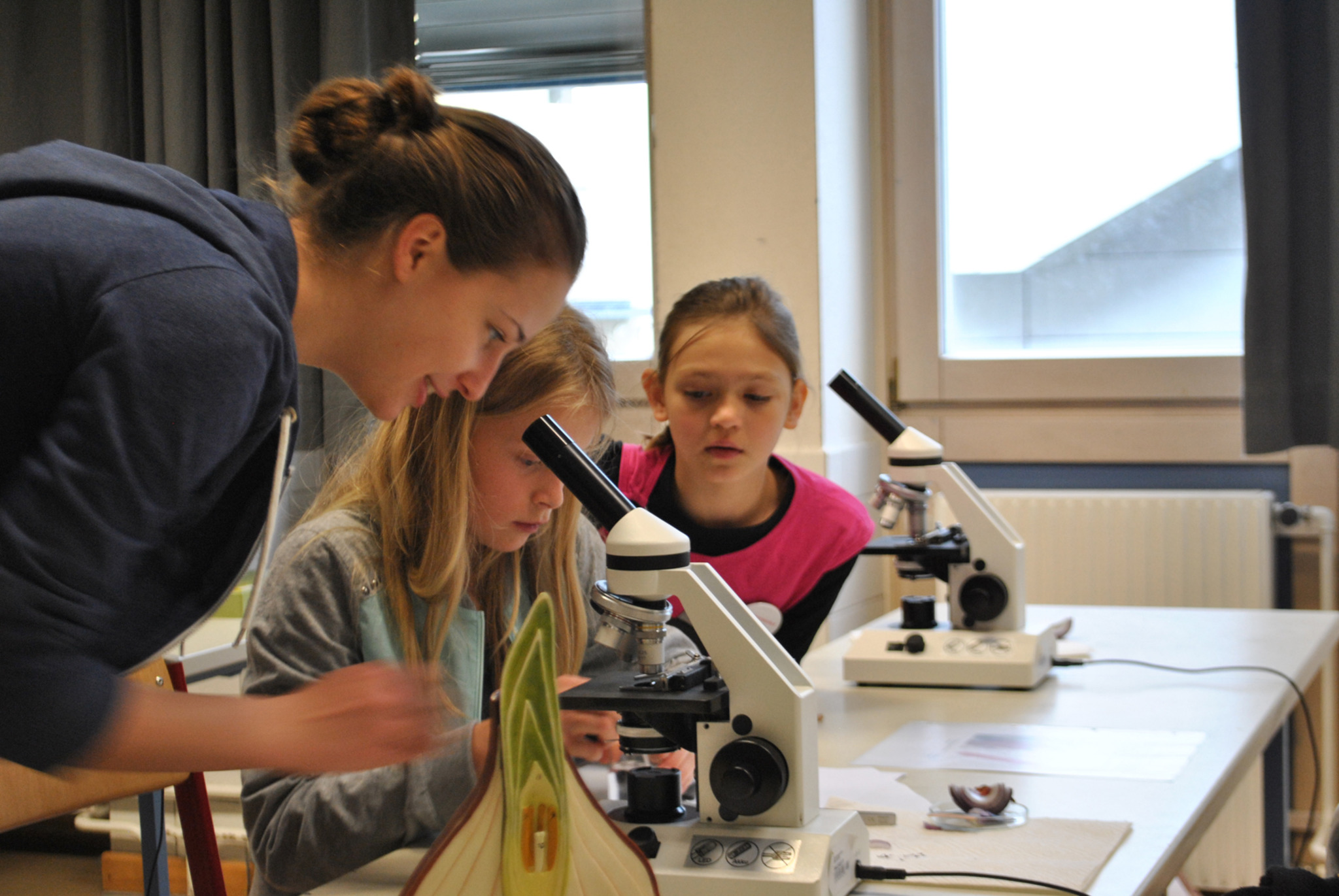 Mädchen und die Naturwissenschaft - Spittal