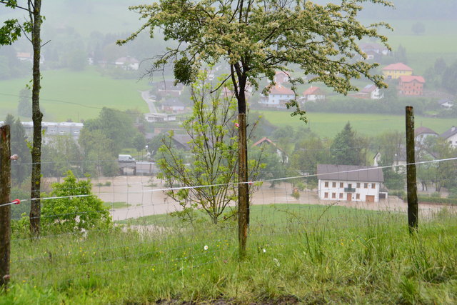 Kirchberg unter Wasser | Foto: Fotos: Alisa Haugeneder