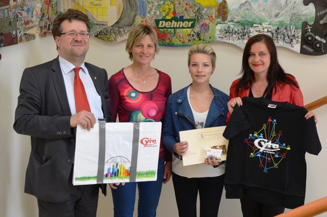Erich Pechlaner, Barbara und Hanna Seiwald sowie Susanne Buratti