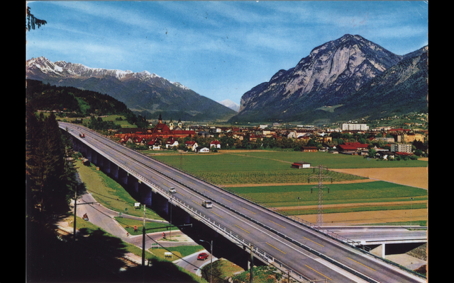 Die Inntalautobahn ist heute kaum mehr wegzudenken.