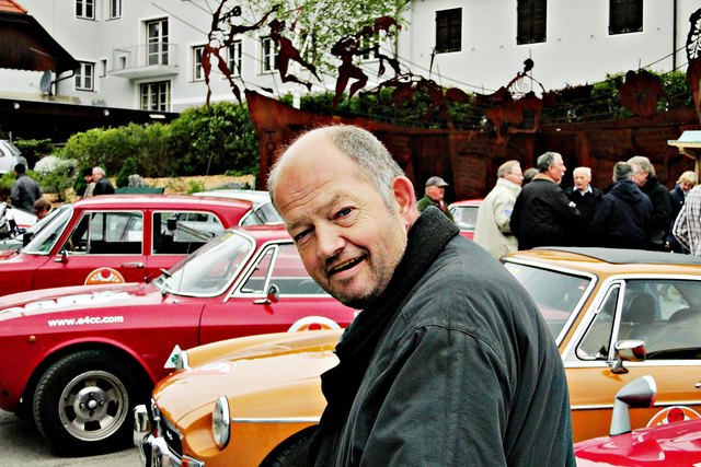 auch Sepp war in der Menge