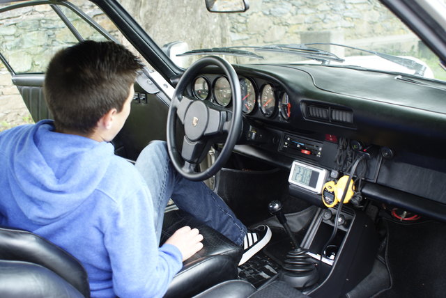 Begeisterung der Jugend im Porsche 911 Turbo Bj. 1981 3299ccm 221 PS von Herrn Peternuss Richard