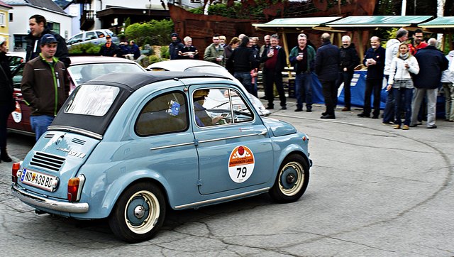 alles blickt nach dem kleinen