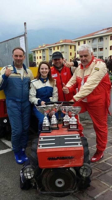 Heinz und Jasmin Leitgeb, Werner Puntschart und Peter Schumacher vom SL Rallyeteam | Foto: KK