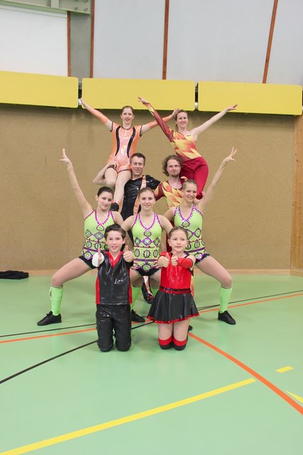 Die erfolgreichen Rock´n´Roll Akrobaten des RRC Rockfever Korneuburg. | Foto: privat